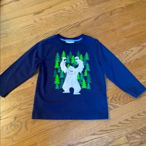 Hanna Andersson Yeti long sleeve T-shirt